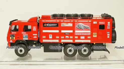 МАЗ 63028, Дакар техничка №36 2016, АвтоБюро 1:43 