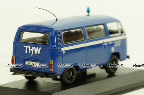 Volkswagen T2 bus THW, Minichamps 1:43