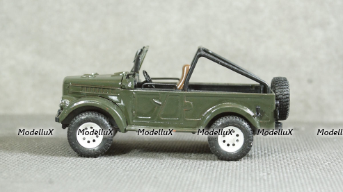 Газ 69 кабрио, Modellux 1:43