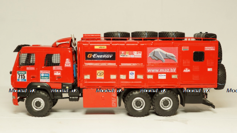 МАЗ 63028, Дакар техничка №715 2016, АвтоБюро 1:43 