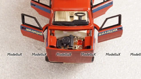 ВАЗ-2105 Милиция, Конверсия 1:43