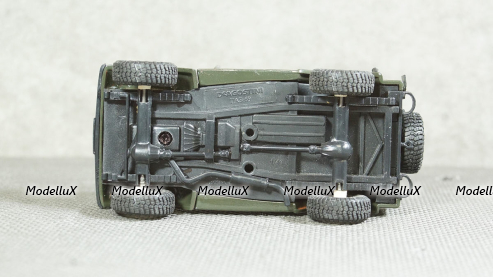 Газ 69 кабрио, Modellux 1:43
