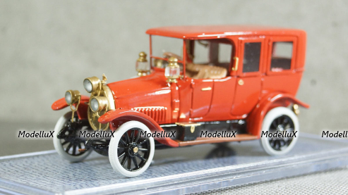 Руссо-Балт C 24-40 из штаба генерала А.А. Брусилова красный, Студия Колесо 1:43