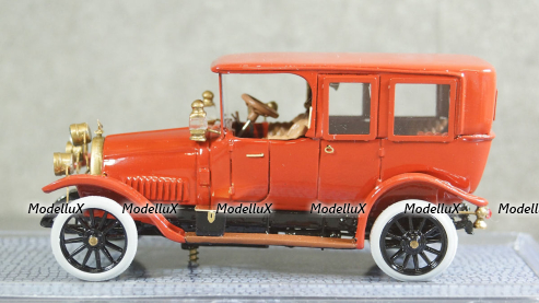 Руссо-Балт C 24-40 из штаба генерала А.А. Брусилова красный, Студия Колесо 1:43