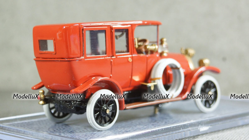 Руссо-Балт C 24-40 из штаба генерала А.А. Брусилова красный, Студия Колесо 1:43