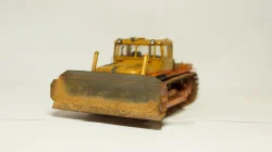 Трактор ДЭТ 250 1957 со следами эксплуатации 2, Трэкс 1:43