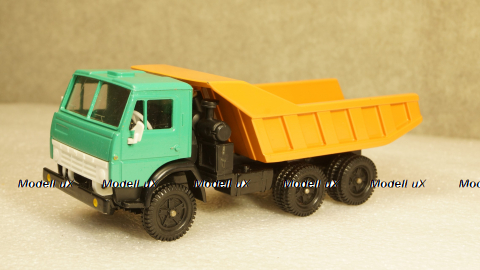 Камаз 5511 самосвал зелёный/оранжевый, Арек 1:43