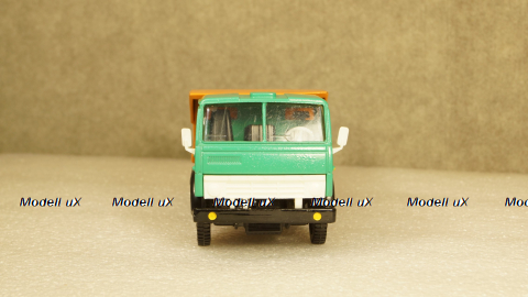 Камаз 5511 самосвал зелёный/оранжевый, Арек 1:43