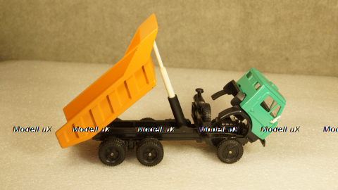 Камаз 5511 самосвал зелёный/оранжевый, Арек 1:43
