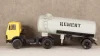 МАЗ 5337 1978г. с п/прицепом цементовоз ТЦ-15 , Viko models 1:43