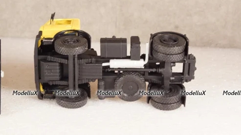 МАЗ 5337 1978г. с п/прицепом цементовоз ТЦ-15 , Viko models 1:43