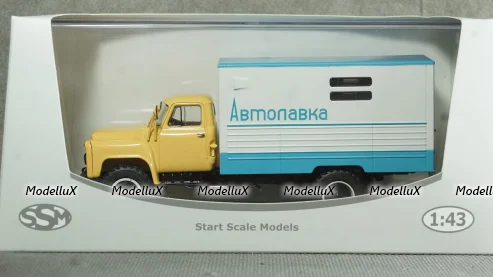 Газ-53 ГЗСА-3723 Автолавка, SSM1340, SSM 1:43