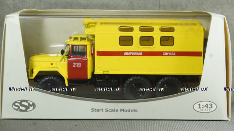 Зил-131 Кунг аварийная служба 1966, SSM1101, SSM 1:43