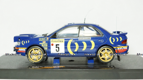 Subaru Impreza 555 Rallye Monte-Carlo 1995 #5, SunStar 1:18