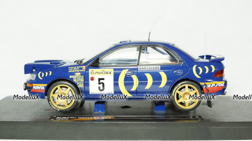 Subaru Impreza 555 Rallye Monte-Carlo 1995 #5, SunStar 1:18
