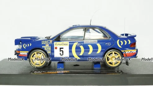 Subaru Impreza 555 Rallye Monte-Carlo 1995 #5, SunStar 1:18