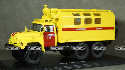 Зил-131 Кунг аварийная служба 1966, SSM1101, SSM 1:43