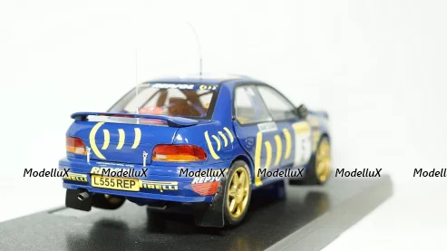 Subaru Impreza 555 Rallye Monte-Carlo 1995 #5, SunStar 1:18