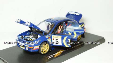 Subaru Impreza 555 Rallye Monte-Carlo 1995 #5, SunStar 1:18