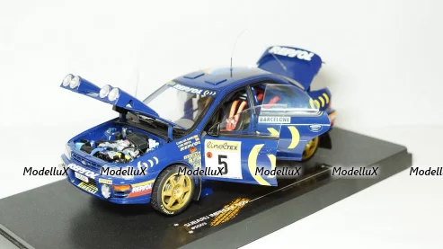 Subaru Impreza 555 Rallye Monte-Carlo 1995 #5, SunStar 1:18
