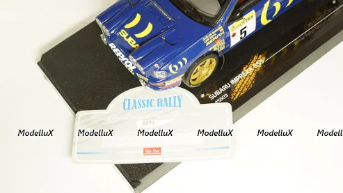 Subaru Impreza 555 Rallye Monte-Carlo 1995 #5, SunStar 1:18