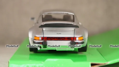 Porsche 911 Turbo 3.0 silver, 24043, Welly 1:24