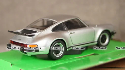 Porsche 911 Turbo 3.0 silver, 24043, Welly 1:24