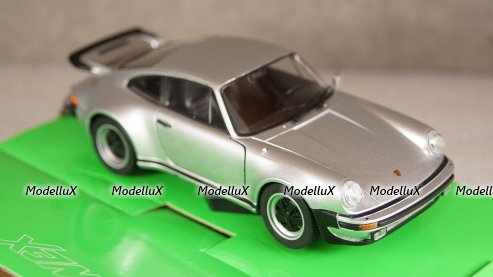 Porsche 911 Turbo 3.0 silver, 24043, Welly 1:24
