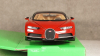 Bugatti Chiron 2016, red/black, 24077RED, Welly 1:24
