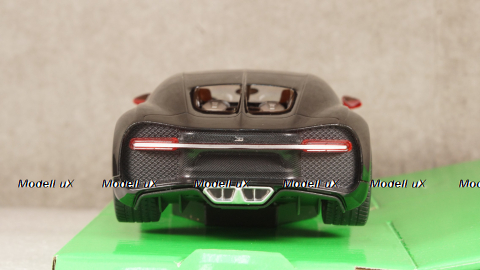 Bugatti Chiron red/black, 24077, Welly 1:24