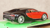 Bugatti Chiron 2016, red/black, 24077RED, Welly 1:24