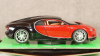 Bugatti Chiron 2016, red/black, 24077RED, Welly 1:24
