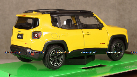 Jeep Renegade Trailhawk yellow, 24071, Welly 1:24