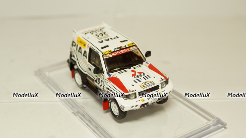 Mitsubishi Pajero #205 PIAA B.SABY Rallye Paris Dakar 1998, Skid 1:43