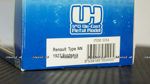 Renault Type NN 1927, Universal Hobby 1:43