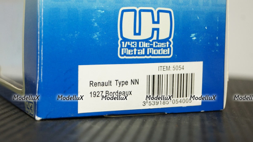 Renault Type NN 1927, Universal Hobby 1:43
