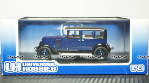 Renault Type PG 2 Vivasix 1928, blue, Universal Hobby 1:43