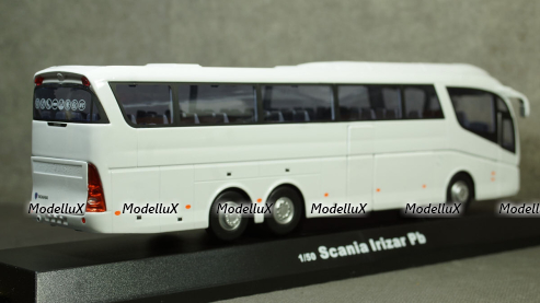 Scania Irizar Pb белый, Cararama 1:50