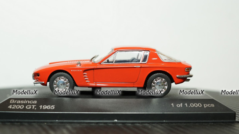 Brasinca 4200 GT 1965, WhiteBox 1:43