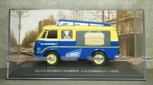 Alfa Romeo , La Cimbali 1955, Altaya 1:43