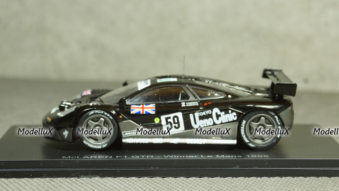 McLaren F1 GTR #59 winner 24h LeMans 1995 Lehto, Dalmas, Sekiya, Spark 1:43