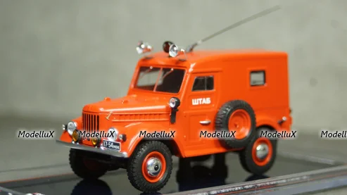 Газ 69 Пожарный штабной автомобиль, TruckTyr 1:43