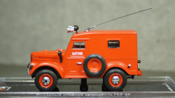 Газ 69 Пожарный штабной автомобиль, TruckTyr 1:43