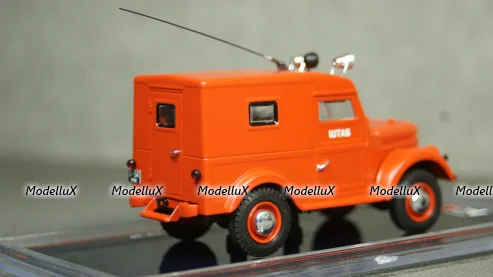 Газ 69 Пожарный штабной автомобиль, TruckTyr 1:43