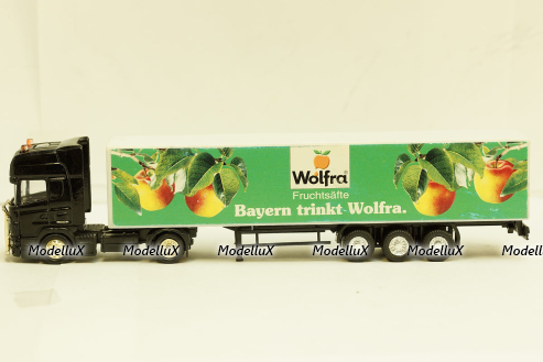 Scania, черный 1:87