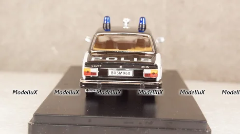 Volvo 244 police Sweden year 1978, PRD294, Premium X 1:43 №1
