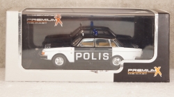 Volvo 244 police Sweden year 1978, PRD294, Premium X 1:43 №2