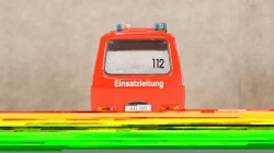 Barkas B1000 SMH-3 fire Year 1984, IST169T, IST 1:43