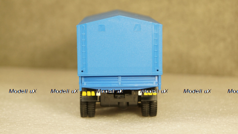 Камаз 5320 с тентом зелёный/синий, Арек 1:43