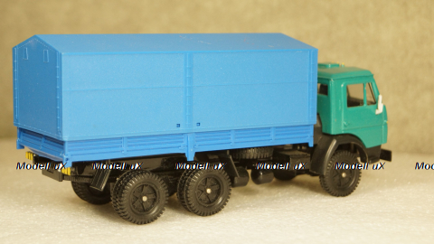 Камаз 5320 с тентом зелёный/синий, Арек 1:43